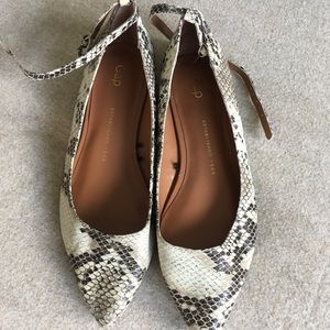 Gap Snakeskin Flats